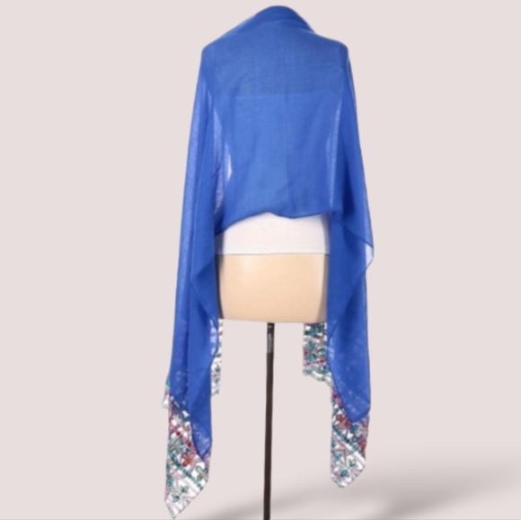 🍃 Gorgeous!! Colorful Boutique Breezy Wrap - Picture 3 of 3